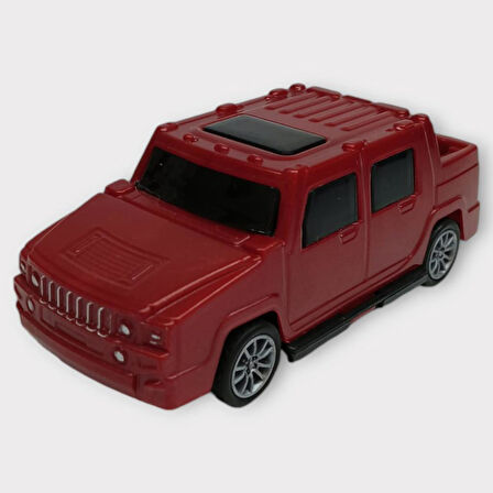 Çek Bırak Arabalar 10 Cm - Kırmızı Jeep