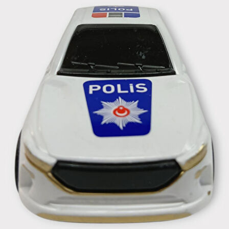 Çek Bırak TOGG Polis Arabası -Beyaz Sedan