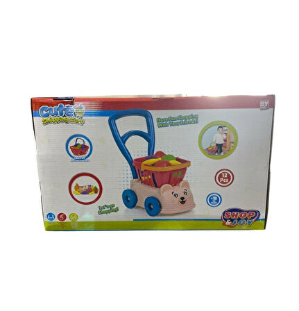 38 cm 12 Parça Sevimli Market Arabam 6483