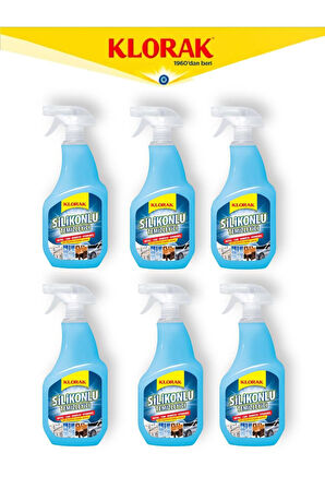 SİLİKONLU TEMİZLEYİCİ 800 ML 6 ADET