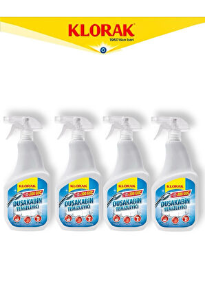 DUŞAKABİN TEMİZLEYİCİ 750 ML 4 ADET