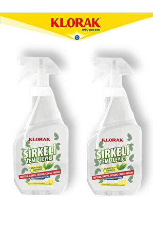 SİRKELİ TEMİZLEYİCİ 750 ML. 2 ADET