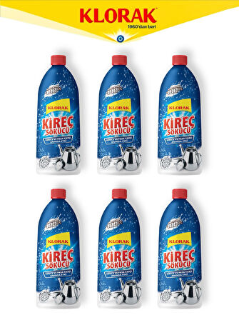 KLORAK KİREÇ SÖKÜCÜ 750 ML 6 ADET