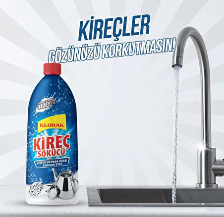 KLORAK KİREÇ SÖKÜCÜ 750 ML 6 ADET