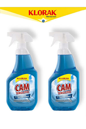 CAM TEMİZLEYİCİ 925 ML 2 ADET
