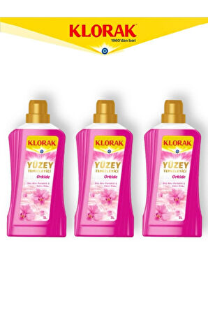 YÜZEY TEMİZLEYİCİ ORKİDE 1000 ML 3 Adet