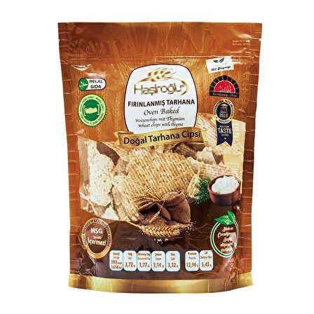 Haşiroğlu Fırınlanmış Doğal Tarhana Cips 225 g e