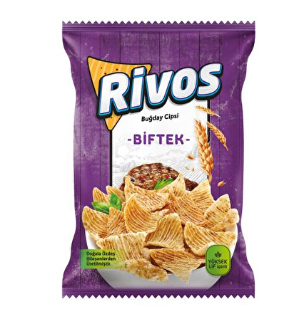 Rivos Biftek Buğday Cips 56 G