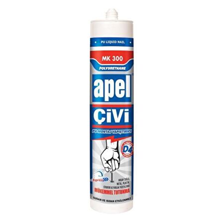 Apel MK 300 PU Sıvı Çivi 390Gr