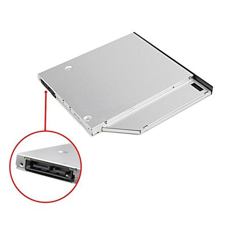 Bigboy BK95 Super Slım SATA Odd 2.5 inch 9.5Mm Slim Hdd/SSD Kasa