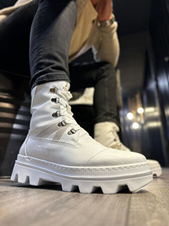 Knack Erkek Spor Bot B14 Beyaz