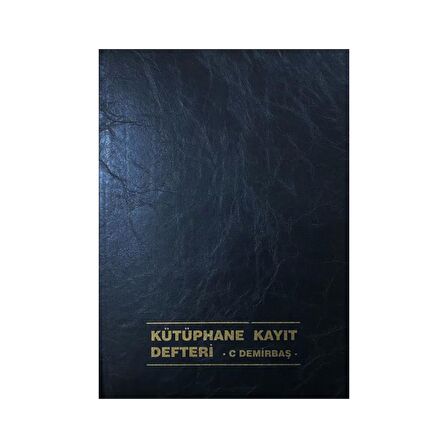 Gülpaş 365 Kütüphane Kayıt Defteri 20 X 28 Cm. 100 Yp. Suni Deri Ciltli