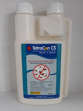 TETRACON CS MİKROKAPSÜL SÜSPANSİYON HAŞERE İLACI 500 ML