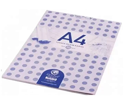 Gülpaş Teknik Resim Defteri A4 30 Yaprak - 3 adet