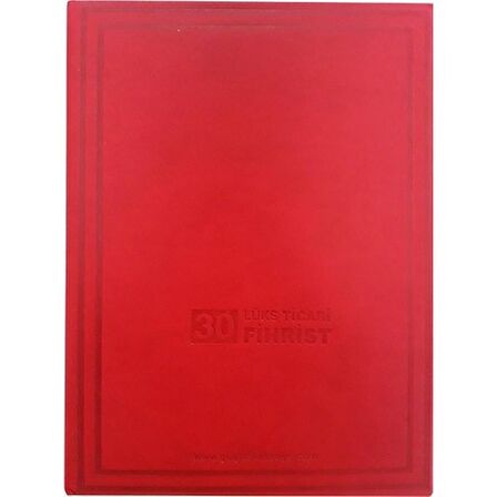 Gülpaş 177 20X28 Ticaret Fihrist Suni Deri