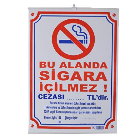 Gülpaş Sigara İçilmez Çıtalı 50x70 504