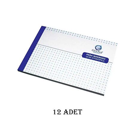 Gülpaş 675 Para Makbuzu 2/50 - 12 Adet
