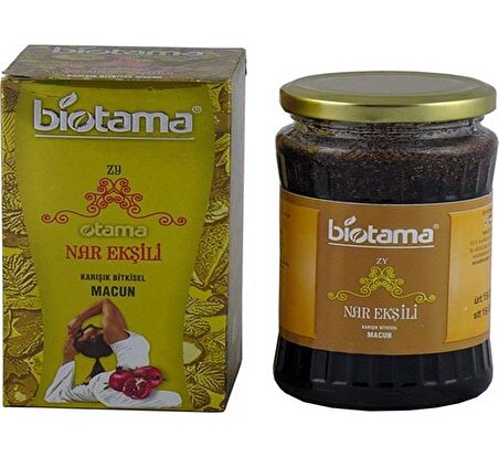 Biotama Nar Ekşili & L Carnitinli Macun  430 g