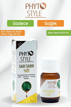 Phyto Style Sarı Sabır & Aloe Vera Yağı 20 ML