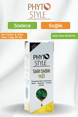 Phyto Style Sarı Sabır & Aloe Vera Yağı 20 ML