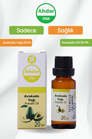 Ahdar 20 ML Avokado Yağı