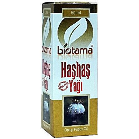 Biotama Haşhaş yağı 50 ml