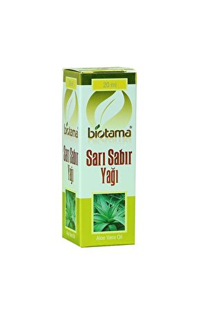 biotama sarı sabır yağı 20 ml