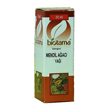 Biotama Mendil Ağacı Yağı 20ml.