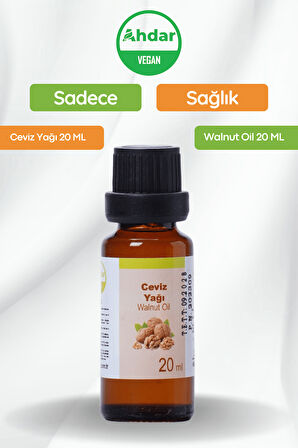 Ahdar 20 ML Ceviz Yağı