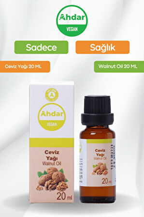 Ahdar 20 ML Ceviz Yağı