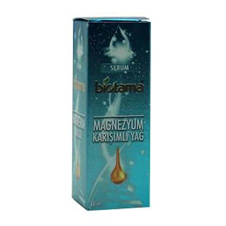 Biotama Doğal Magnezyum Yağı 50 ml