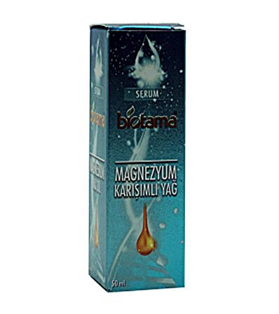 Biotama Doğal Magnezyum Yağı 50 ml