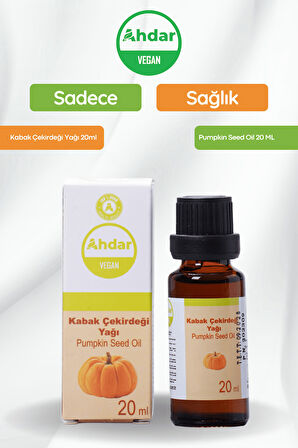 Ahdar 20 ML Kabak Çekirdeği Yağı