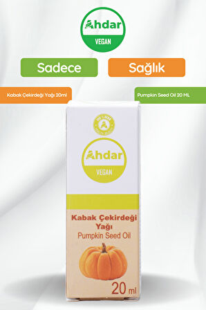 Ahdar 20 ML Kabak Çekirdeği Yağı