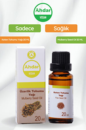 Ahdar 20 ML Keten Tohumu Yağı