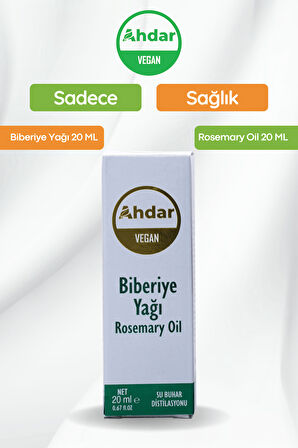 Ahdar 20 ML Biberiye Yağı