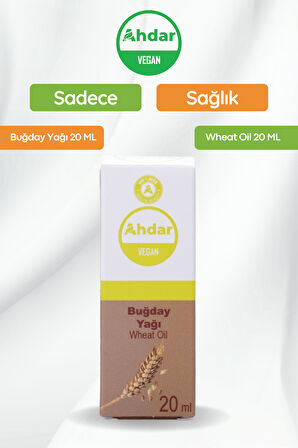 Ahdar 20 ML Buğday Ruşeymi Yağı