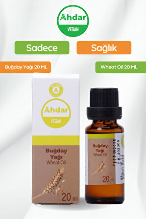 Ahdar 20 ML Buğday Ruşeymi Yağı