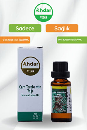 Ahdar 20 ML Çam Terebentin Yağı