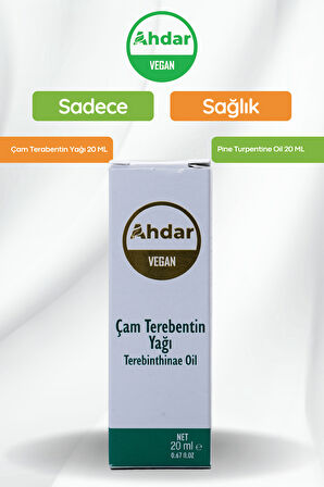 Ahdar 20 ML Çam Terebentin Yağı