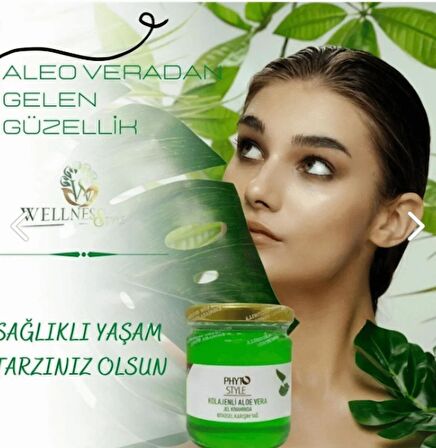 phyto style Kolajenli Aloevera Bitkisel Cilt Bakım Jeli -2 Li Paket