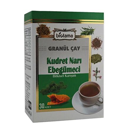 Biotama Granül Kudret Narı & Ebegümeci Çayı 30 lu