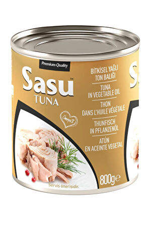 Sasu Klasik Ton Balığı 800G Bütün Dilim