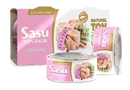 Sasu Light Suda Ton Balığı 2x160G Bütün Dilim