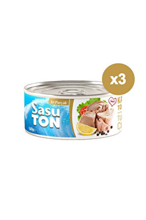 Blue Klasik Ton Balığı 3x160G İri Parçalı