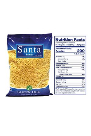 Santa Glutensiz Arpa Şehriye 400gr