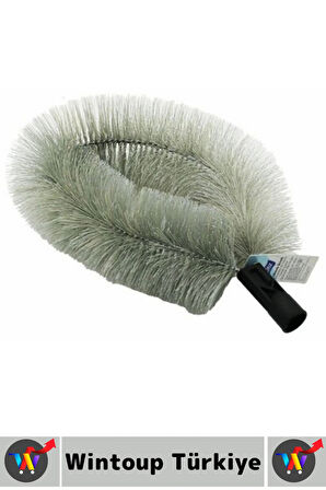 Ergonomik Tutuş Hafif Esnek Zor Nokta Köşe Tavan Lamba Perde Tüy Toz Örümcek Ağı Temizleme Fırçası