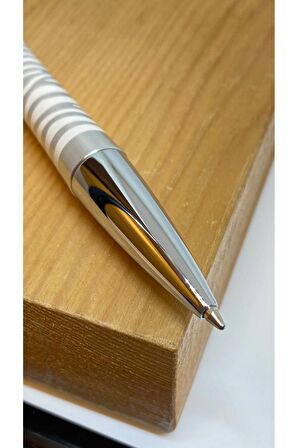 SILVER ZEBRA STYLE PRESTİJ TÜKENMEZ KALEM SİLVER