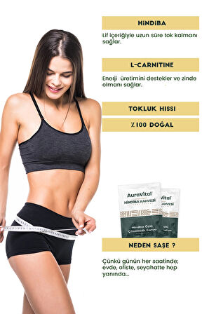 Hindiba Kahvesi L-Carnitin Içeren Detox Form Diyet 30x3 gr