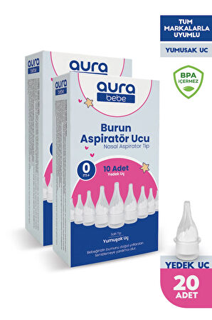 Nazal Burun Aspiratörü Yedek Uç (20 ADET)